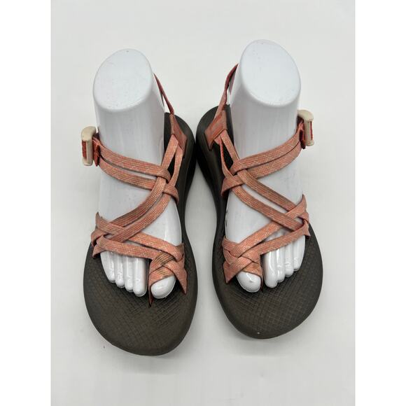 Chaco Z/Cloud Z2 Double Strap Toe Loop Sandals W 8 - Picture 6 of 10